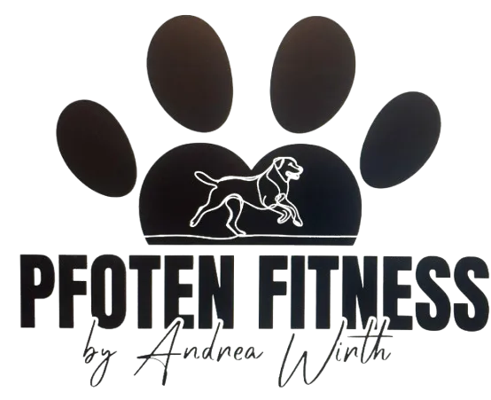 Logo Pfotenfitness by Andrea Wirth – Hundefitness